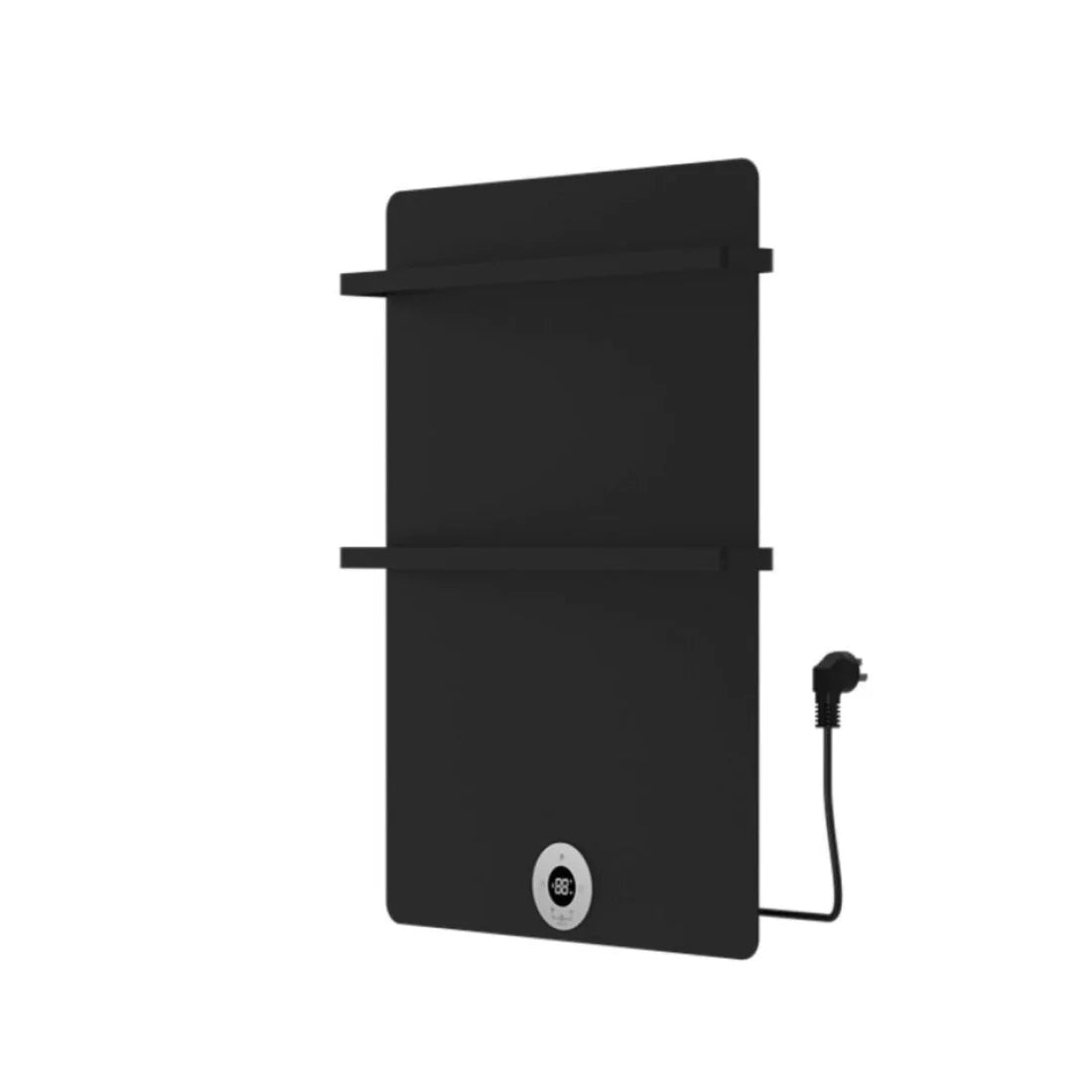 70x50 cm - E-panel elektrische radiator 300 Watt - Mat Zwart