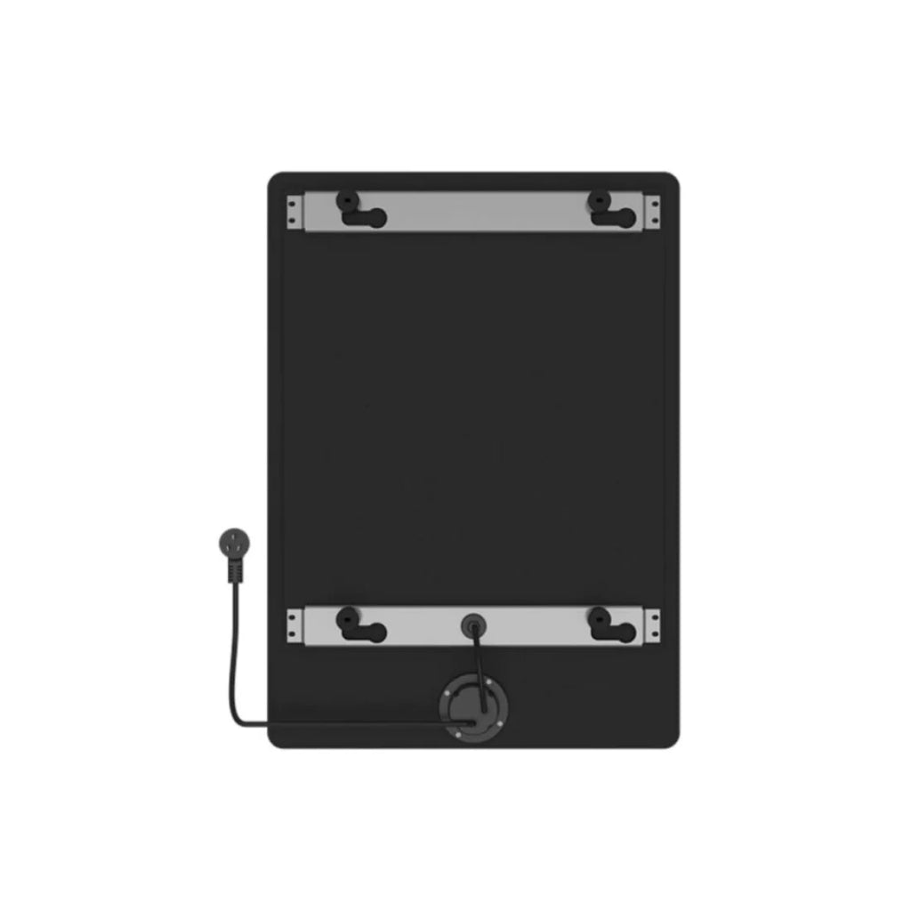 70x50 cm - E-panel elektrische radiator 300 Watt - Mat Zwart