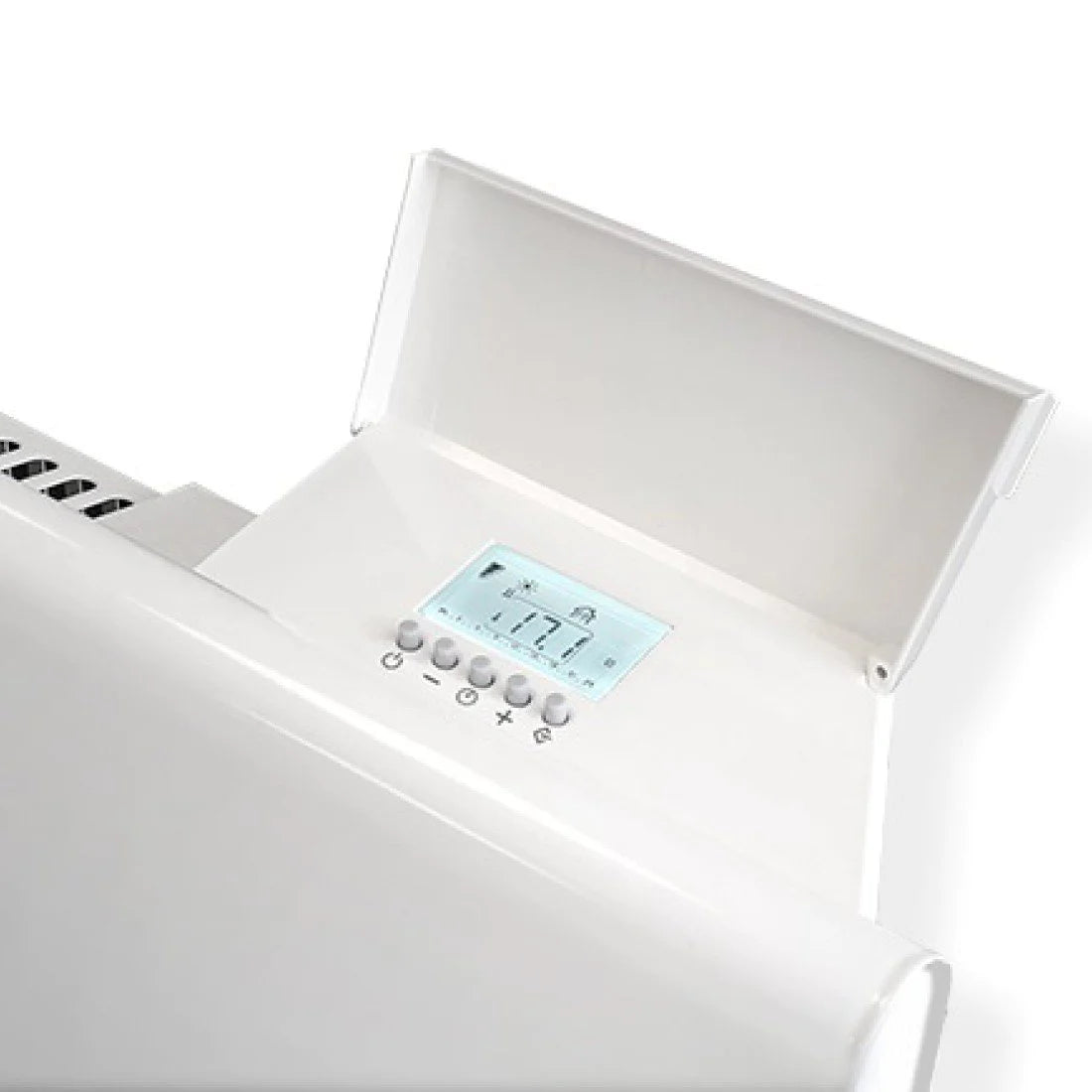 45x59 cm - E-Flat elektrische paneelradiator 1000 Watt - Wit (RAL 9016)