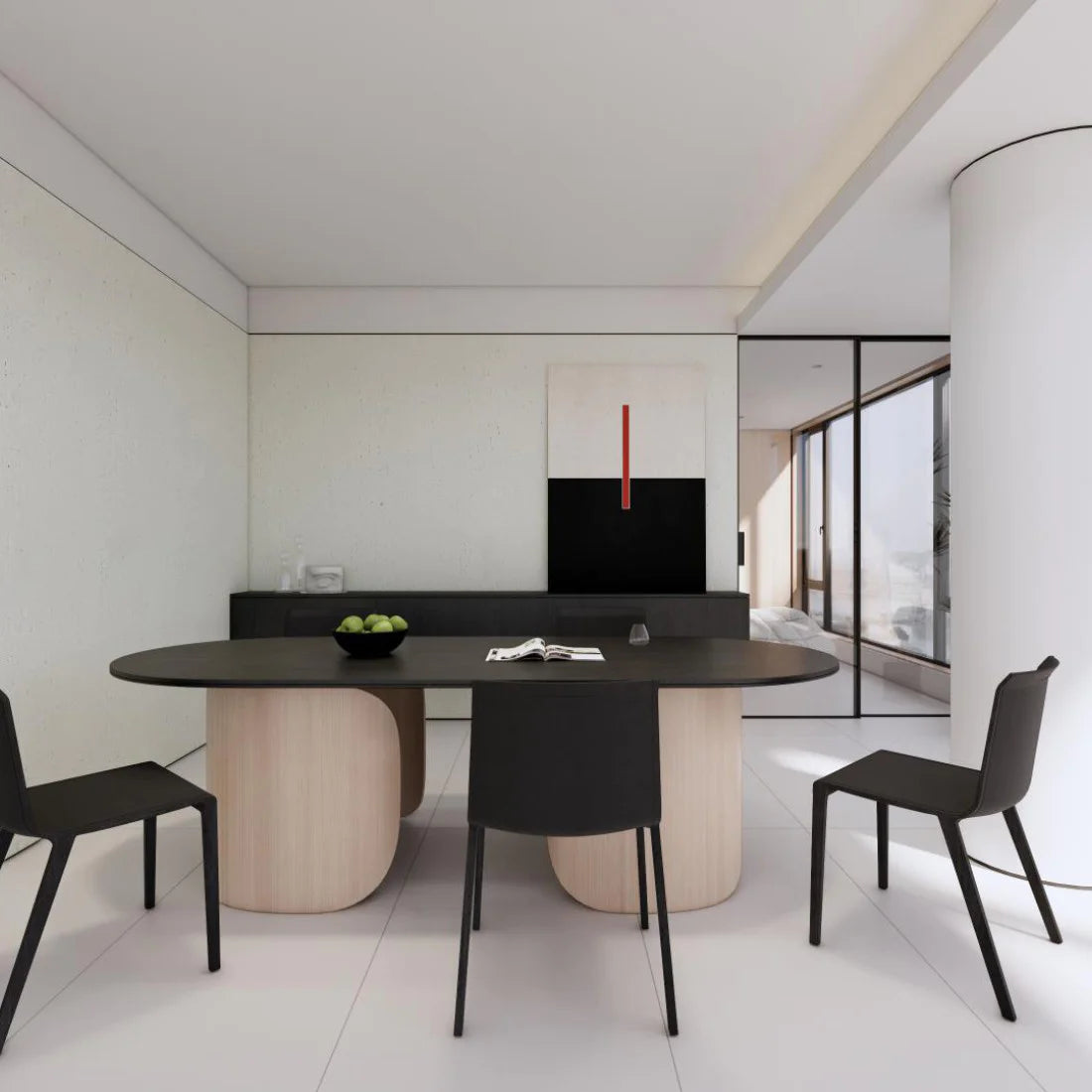 MUOZO - White Vein Luxe 60x280 Flexibele Wandpanelen - Brandvertragend & Flexibel