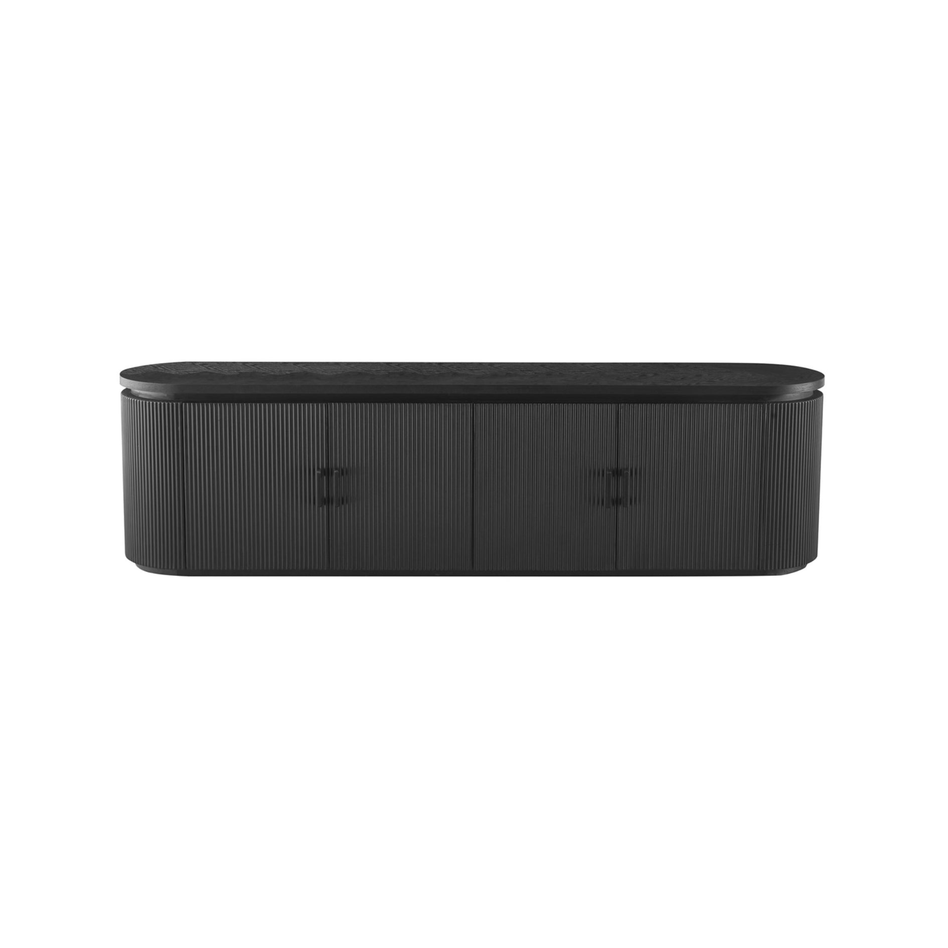 Tv-meubel Kimberly 200X40X55 zwart