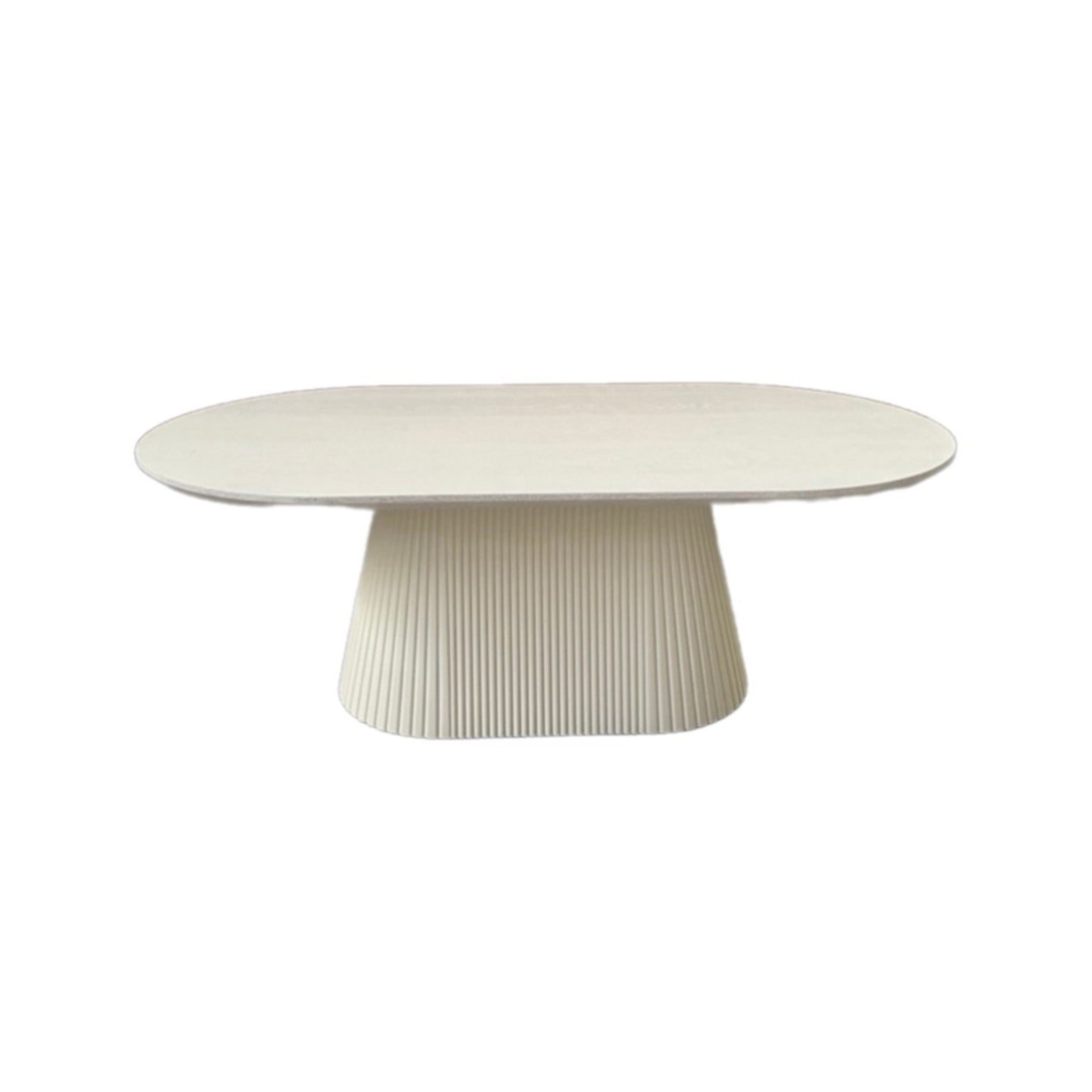 Salontafel Kimberly japandi 130x70 créme