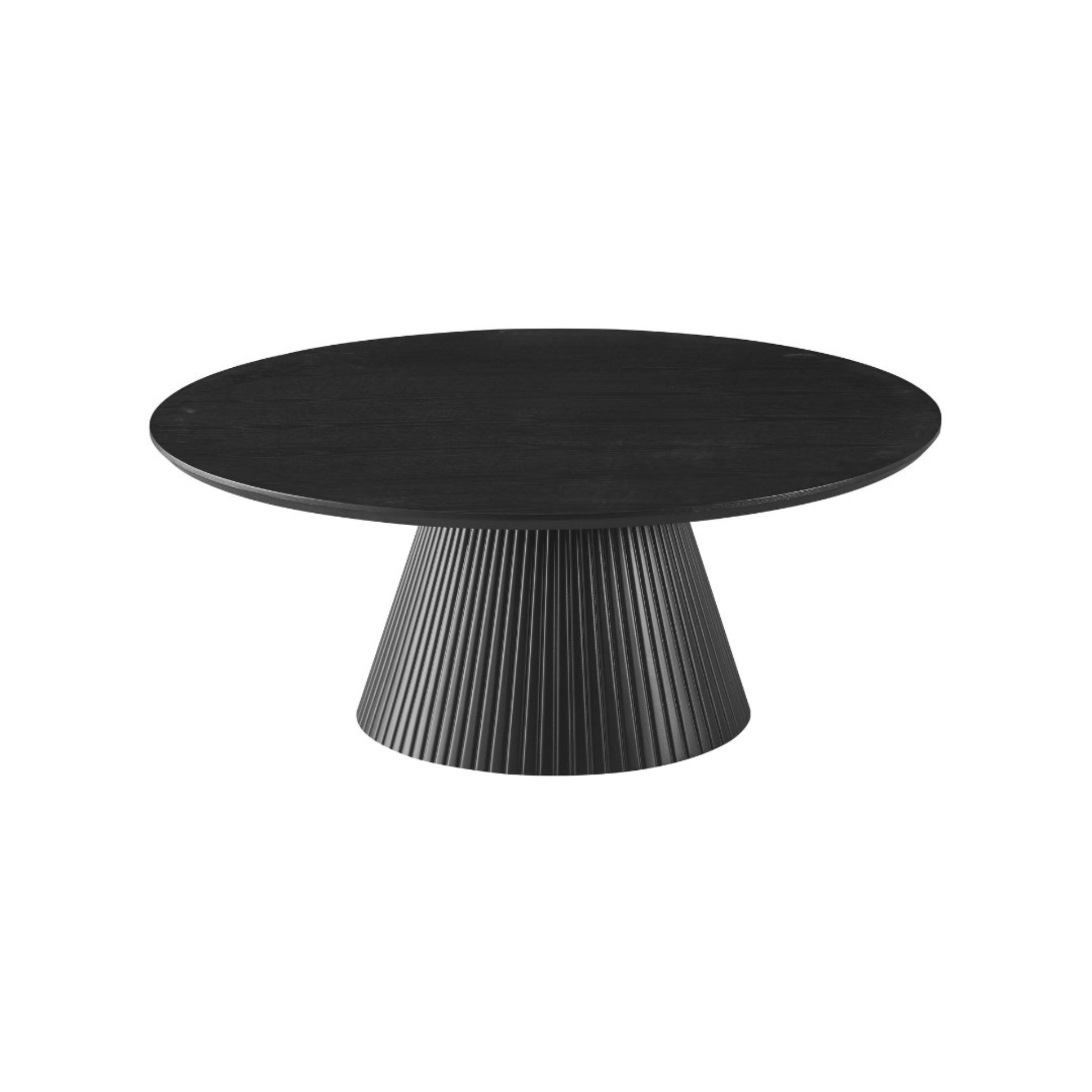 Salontafel Kimberly 110 rond zwart