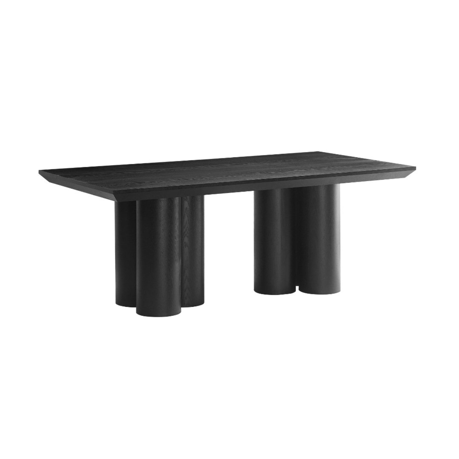 Eetkamertafel Royale 200X100X76 zwart