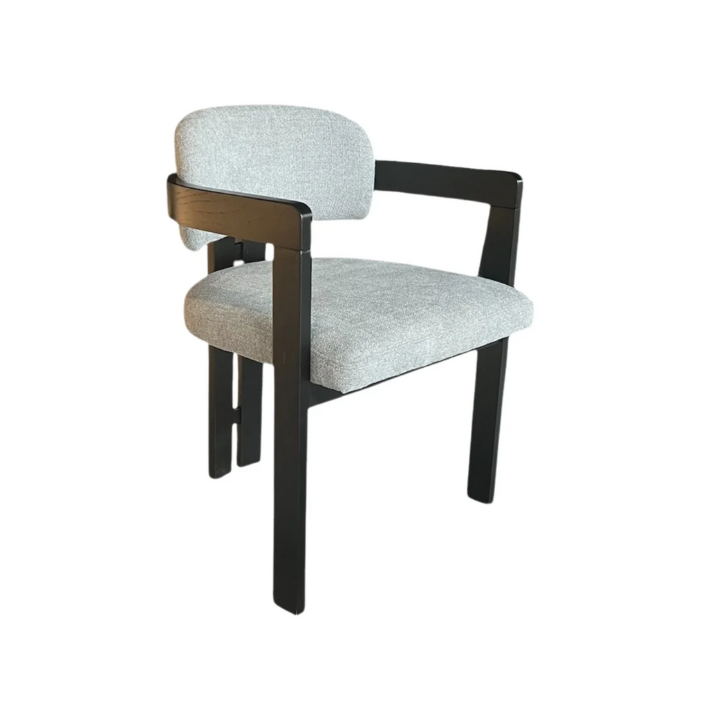 Eetkamerstoel Dubai japandi grijs