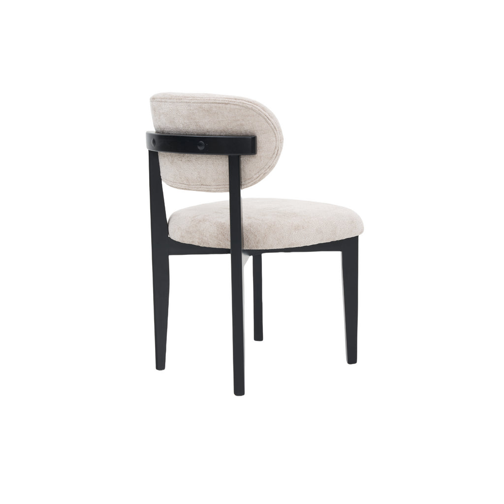 Eetkamerstoel Silla japandi taupe