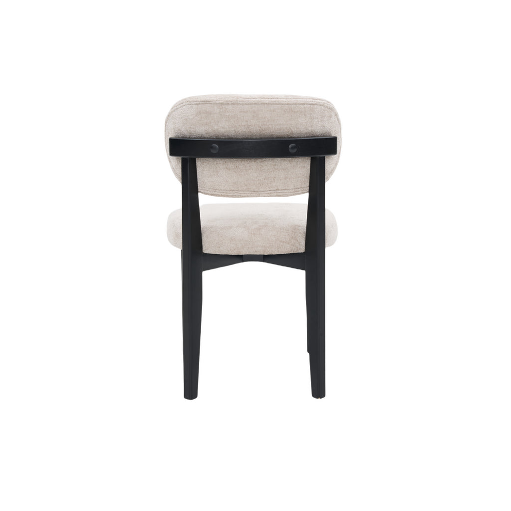 Eetkamerstoel Silla japandi taupe