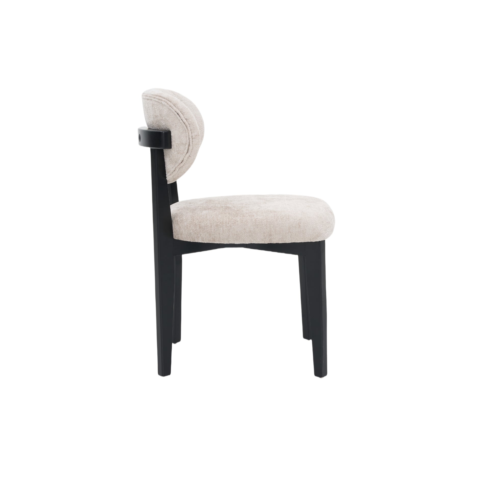 Eetkamerstoel Silla japandi taupe