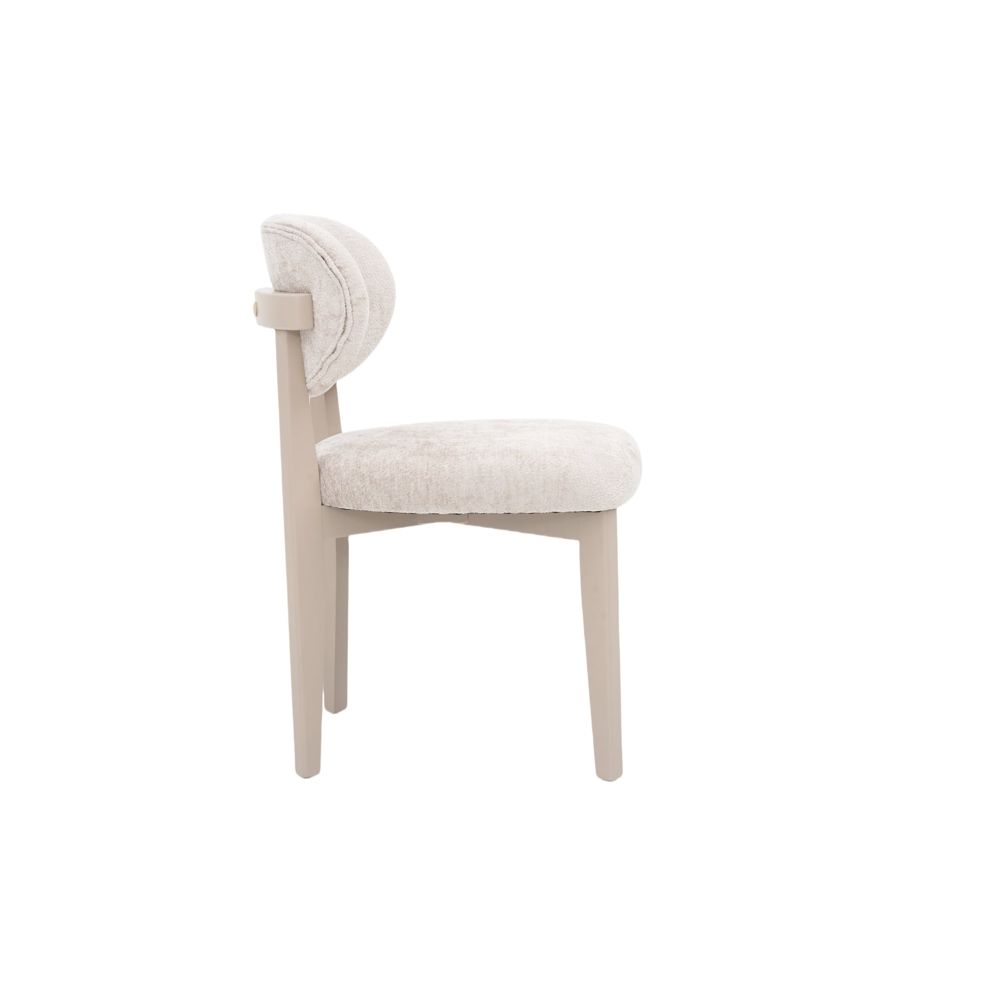 Eetkamerstoel Silla japandi taupe