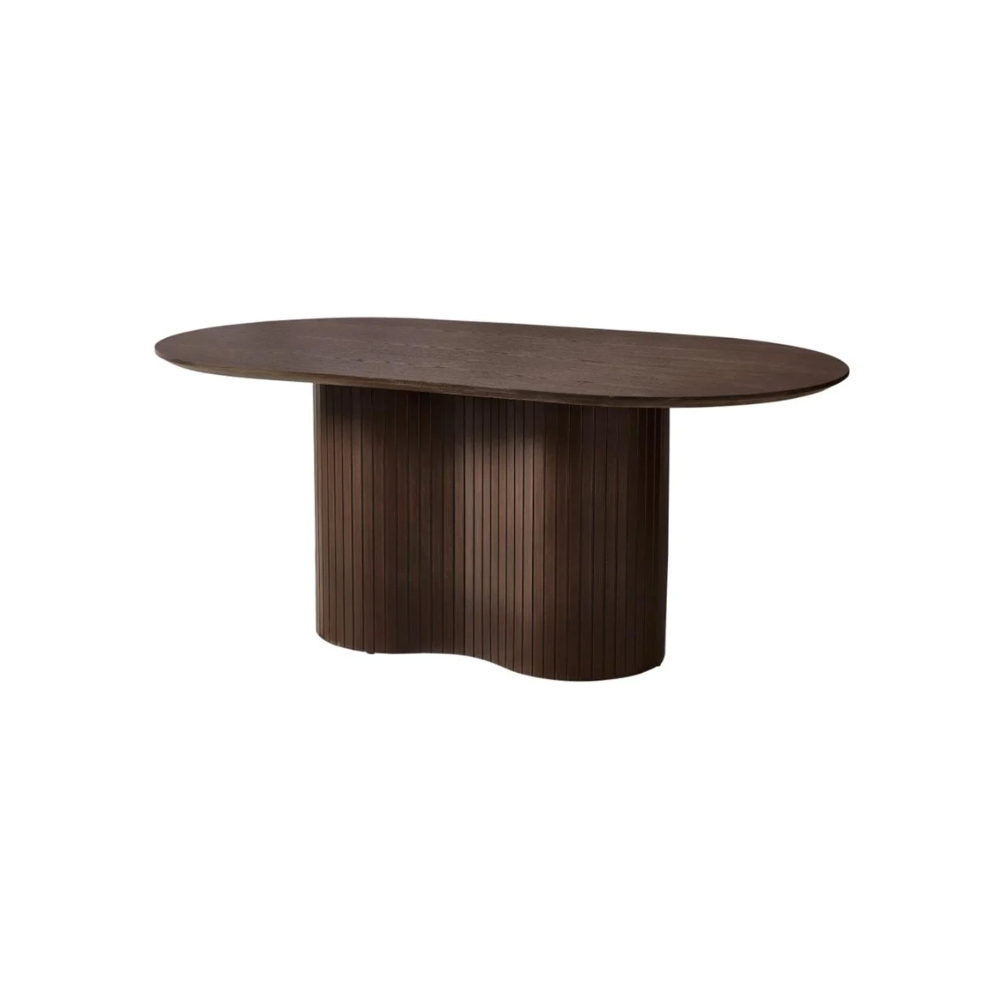 Eetkamertafel Taurus japandi 180X110X76 bruin