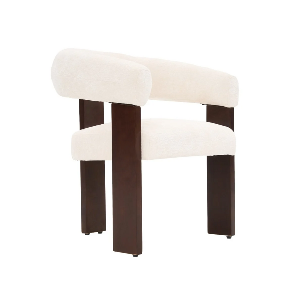 Eetkamerstoel Sara japandi créme