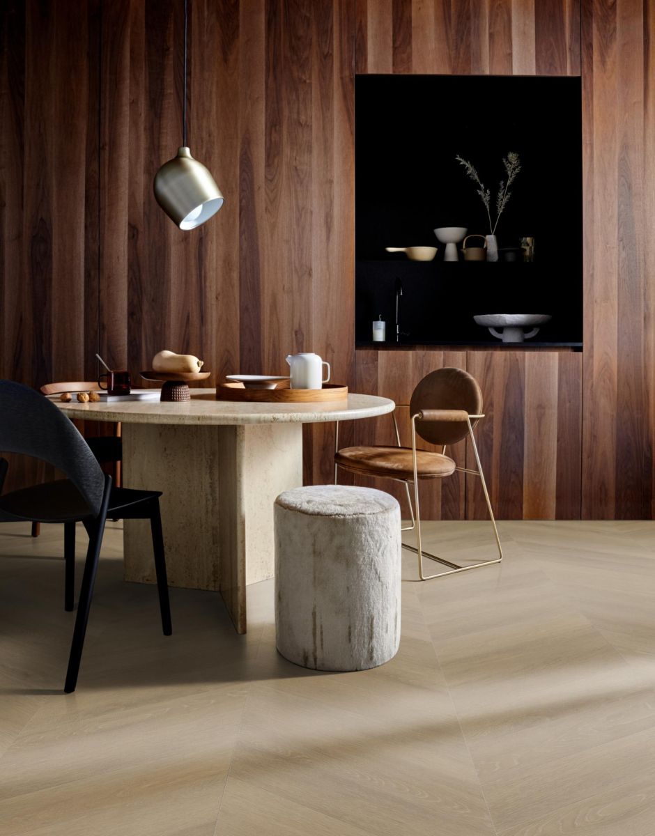 Floorlife Hongaarsepunt Plak PVC Noble Sun kissed