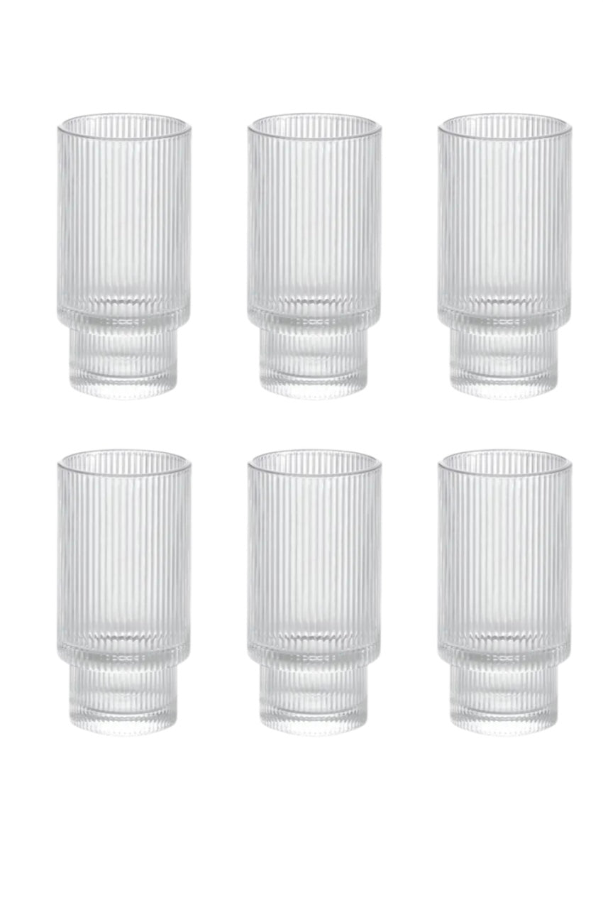 Longdrinkglazen bavary - 325 ml - set van 6