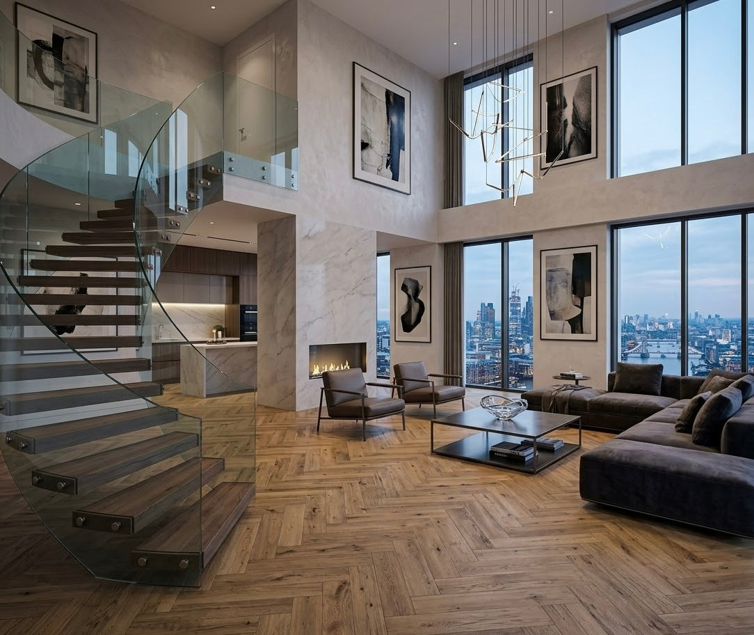 Gold Oak Visgraat Click PVC - GR-501-HB