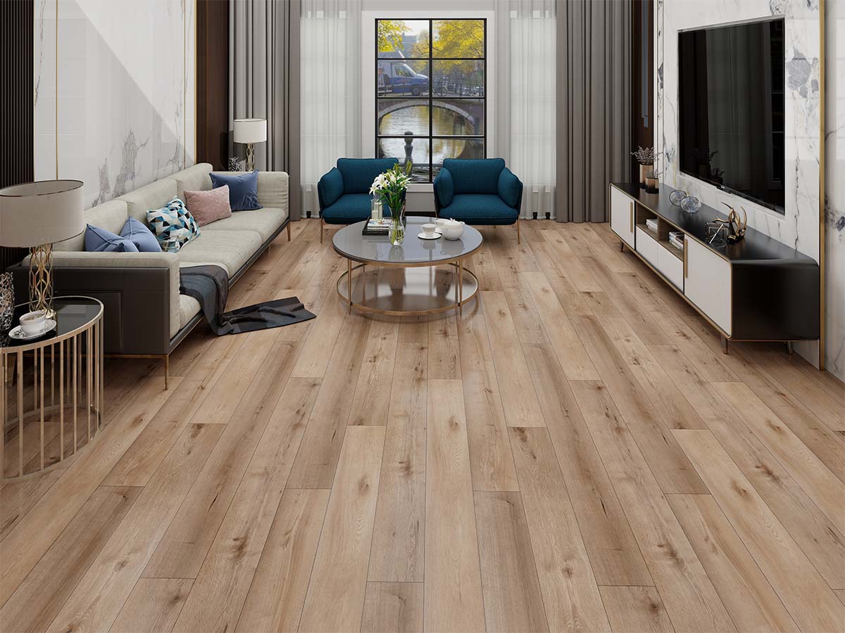 GR-504-PL / Melange Oak Plank PVC Click