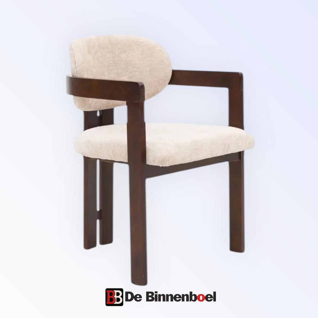 Eetkamerstoel Dubai japandi créme