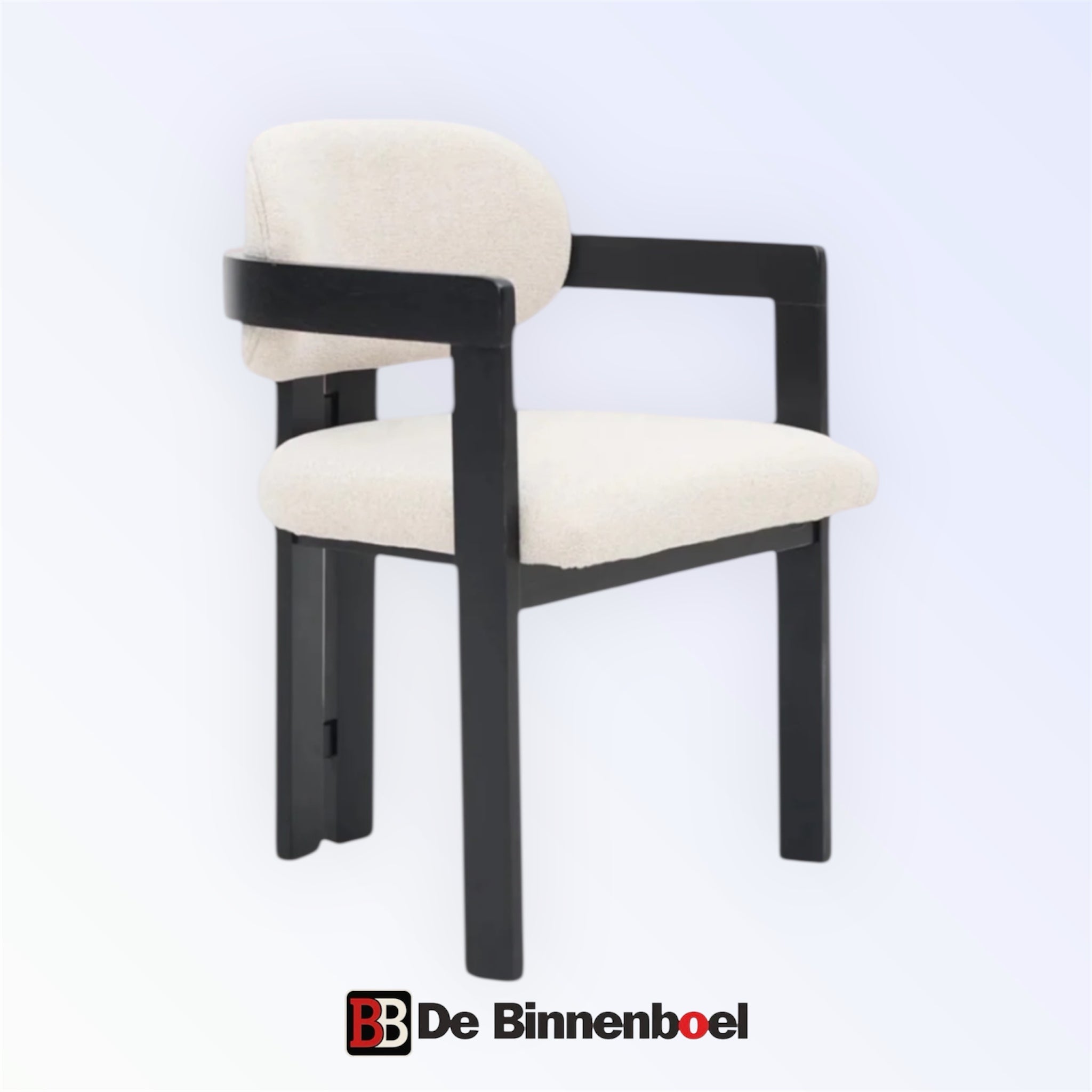 Eetkamerstoel Dubai japandi créme