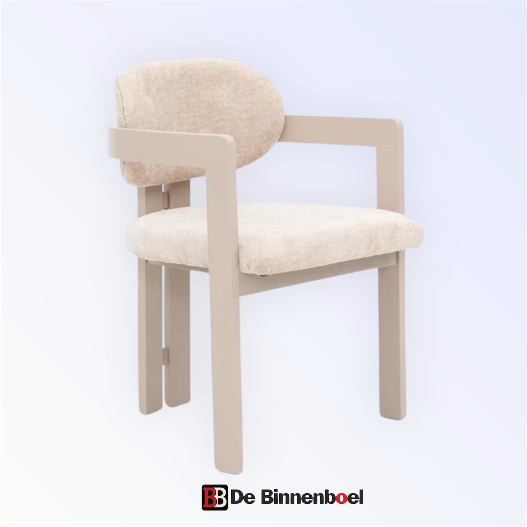 Eetkamerstoel Dubai japandi champagne