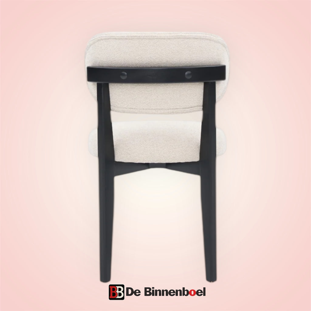 Eetkamerstoel Silla japandi créme