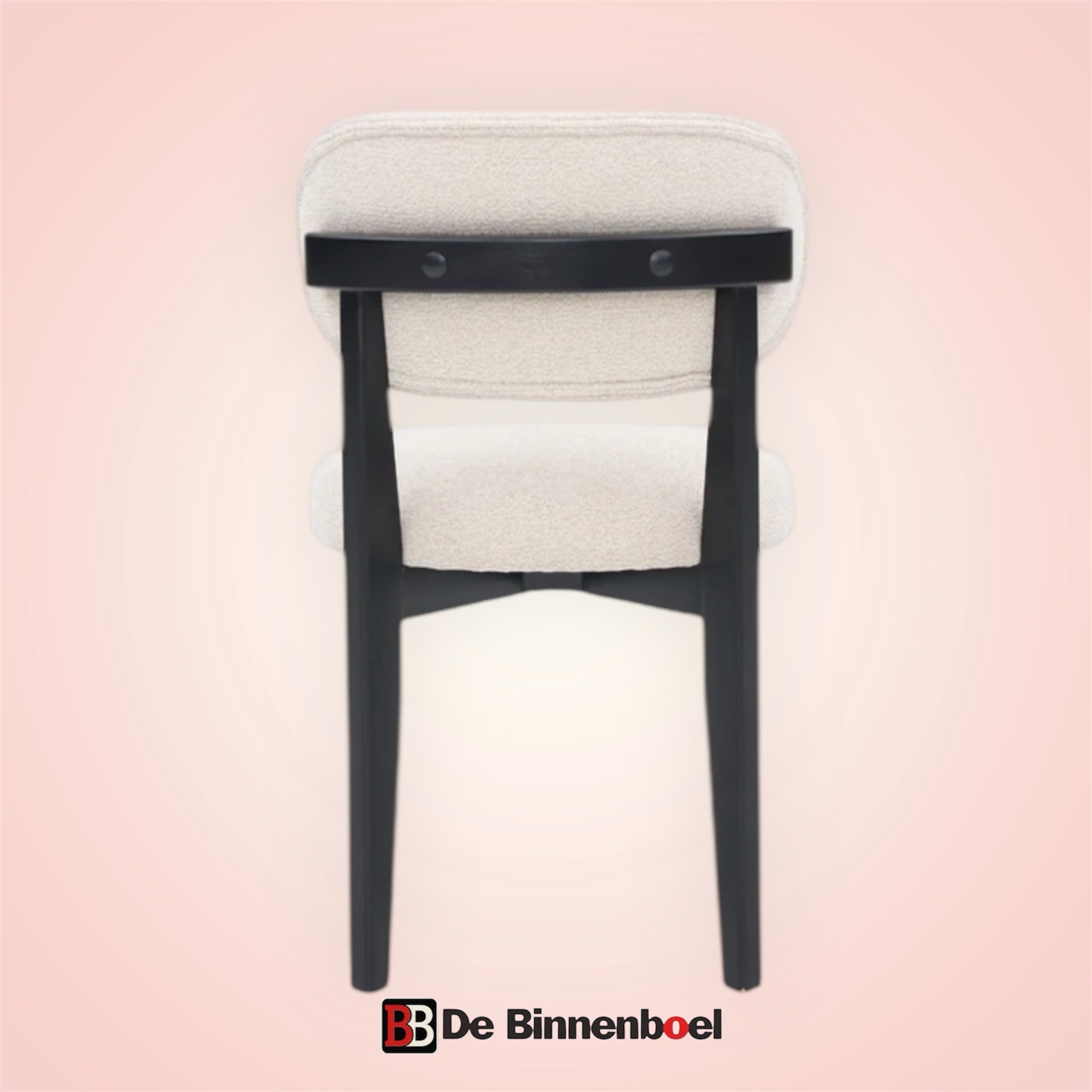 Eetkamerstoel Silla japandi créme