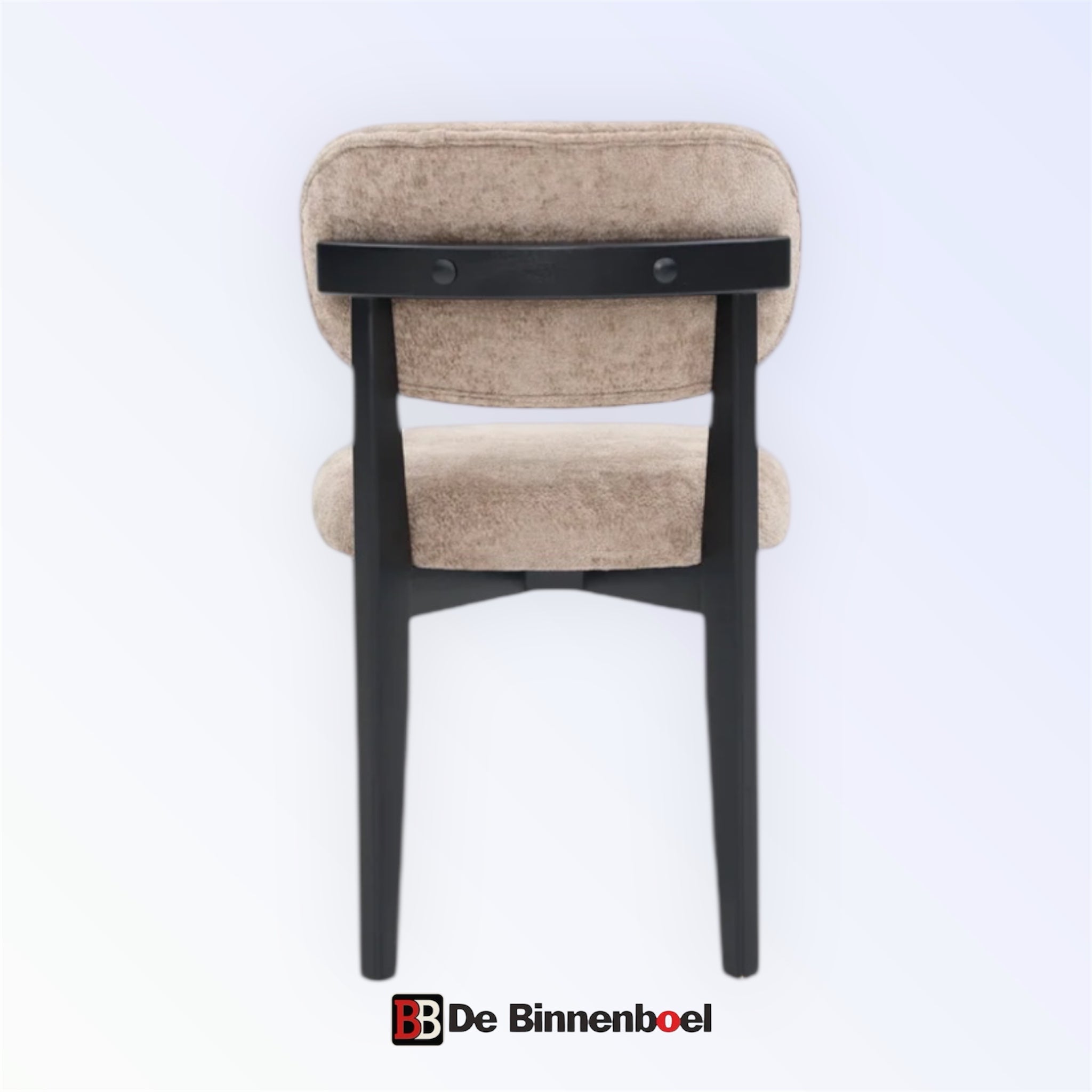 Eetkamerstoel Silla japandi bruin