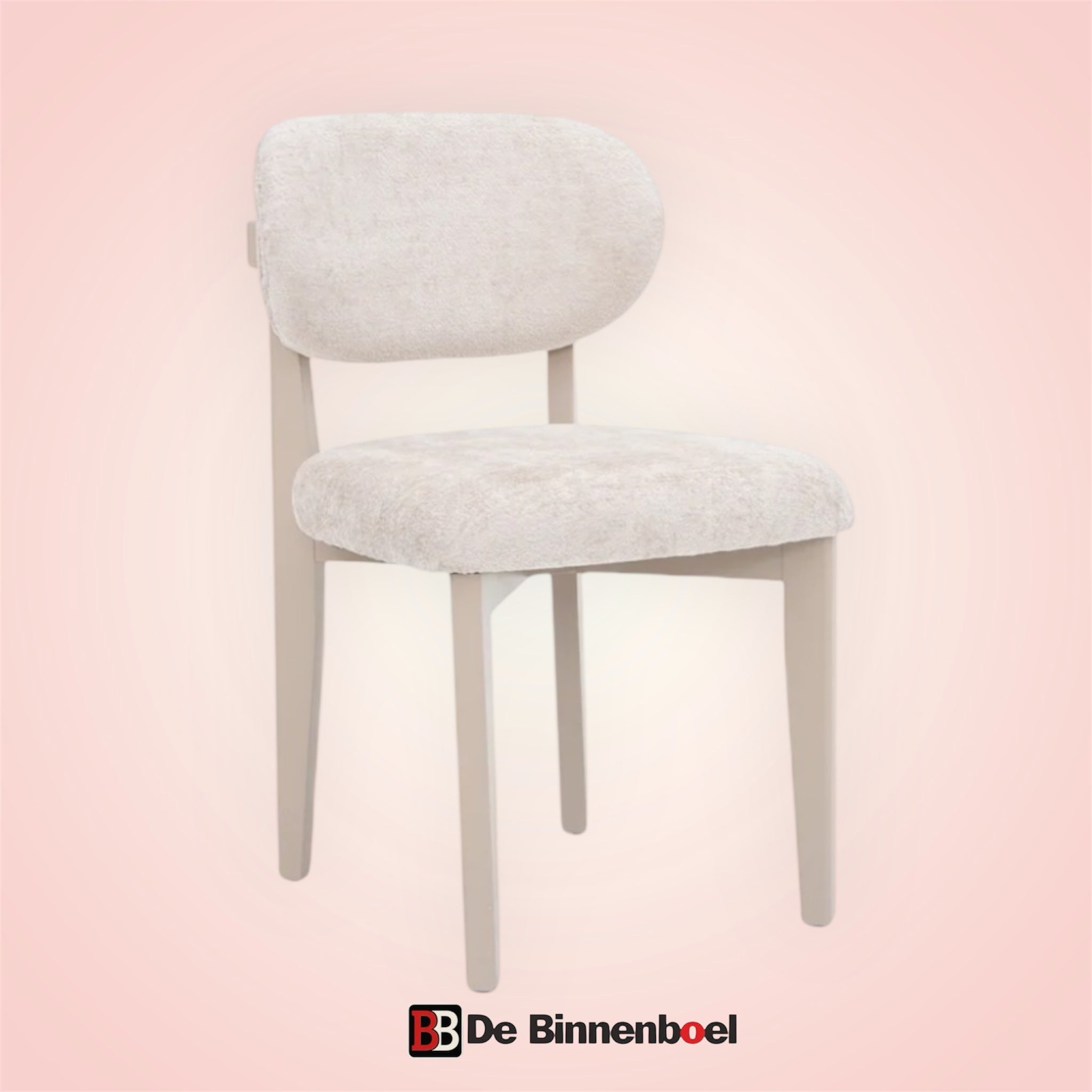 Eetkamerstoel Silla japandi taupe