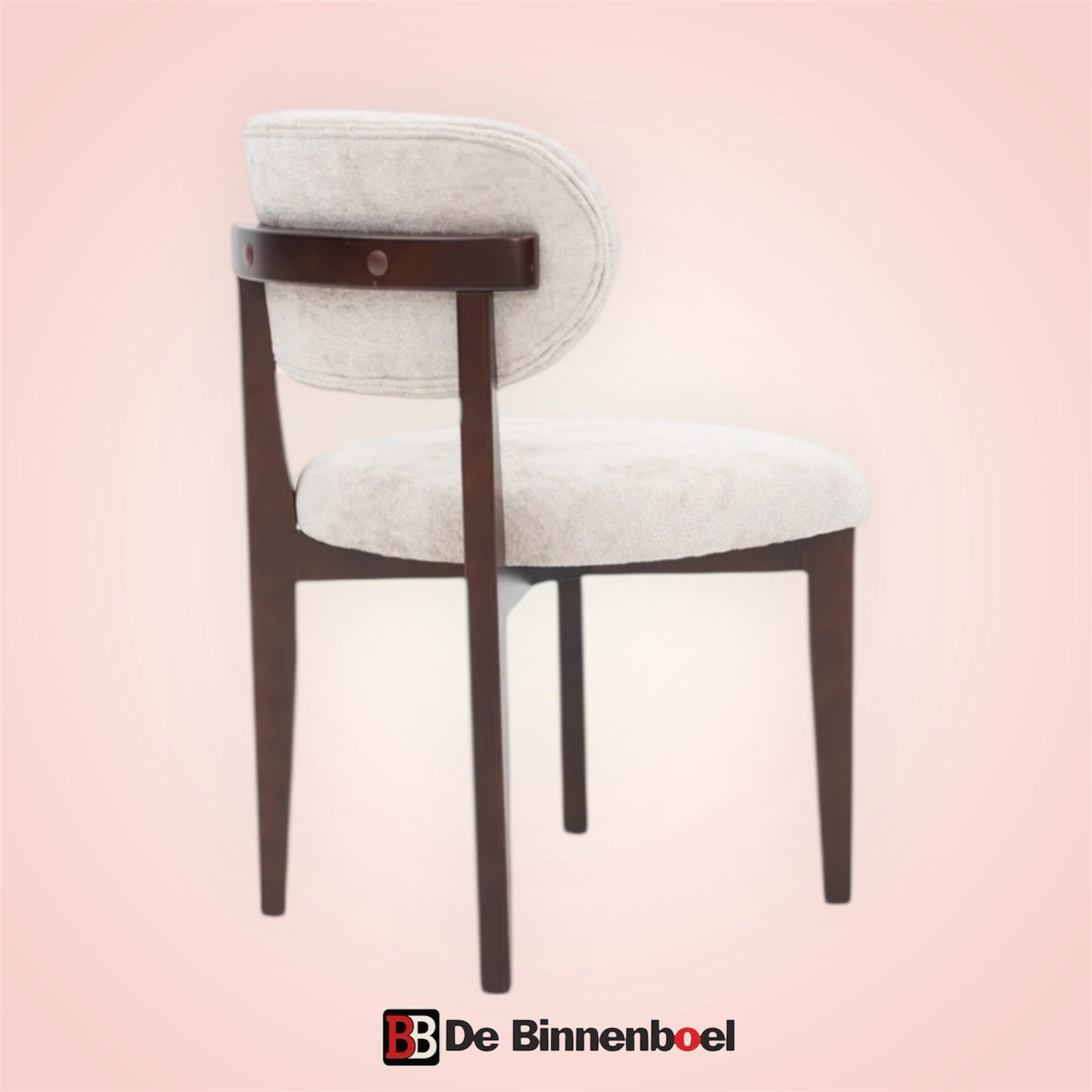 Eetkamerstoel Silla japandi taupe