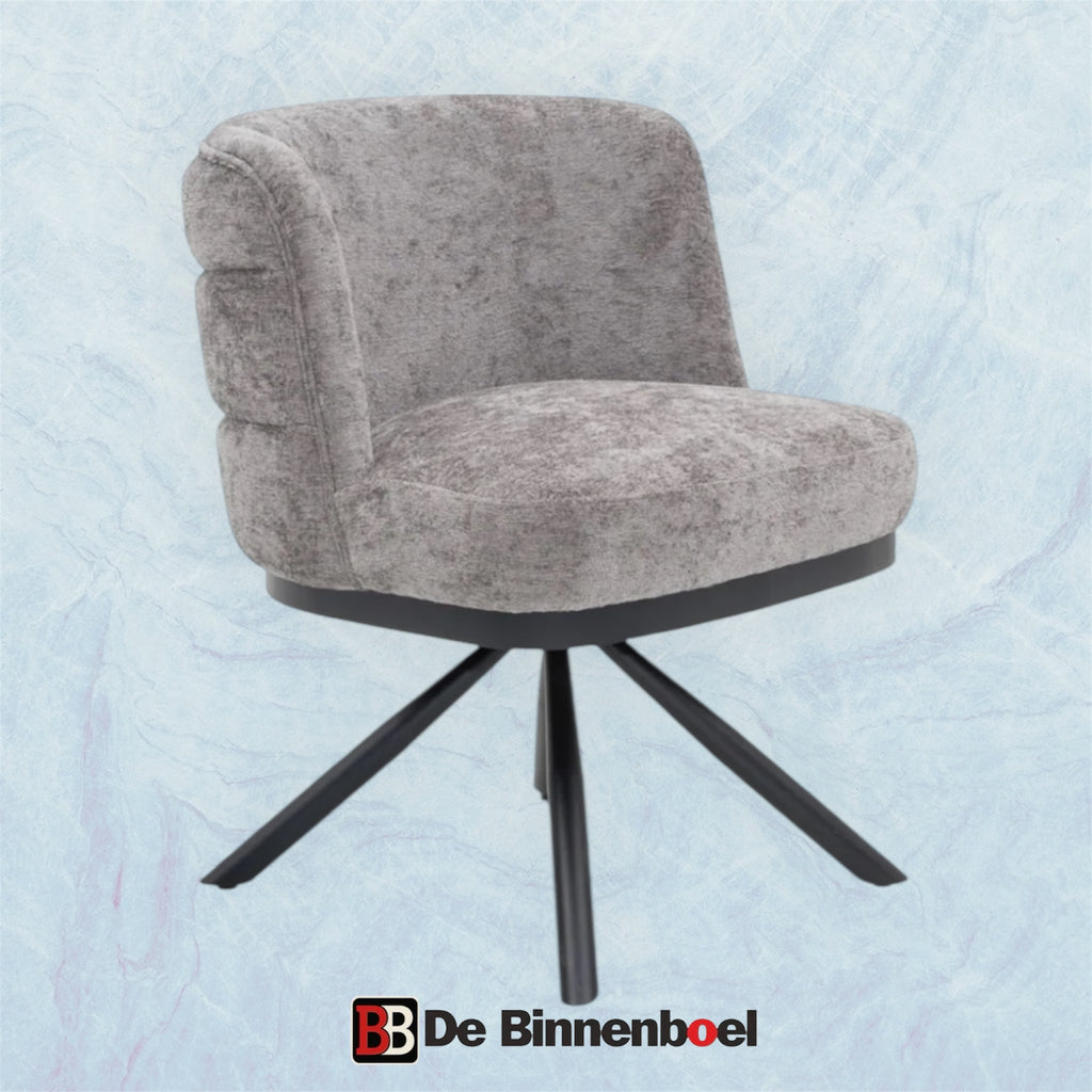 Eetkamerstoel Corfu grijs