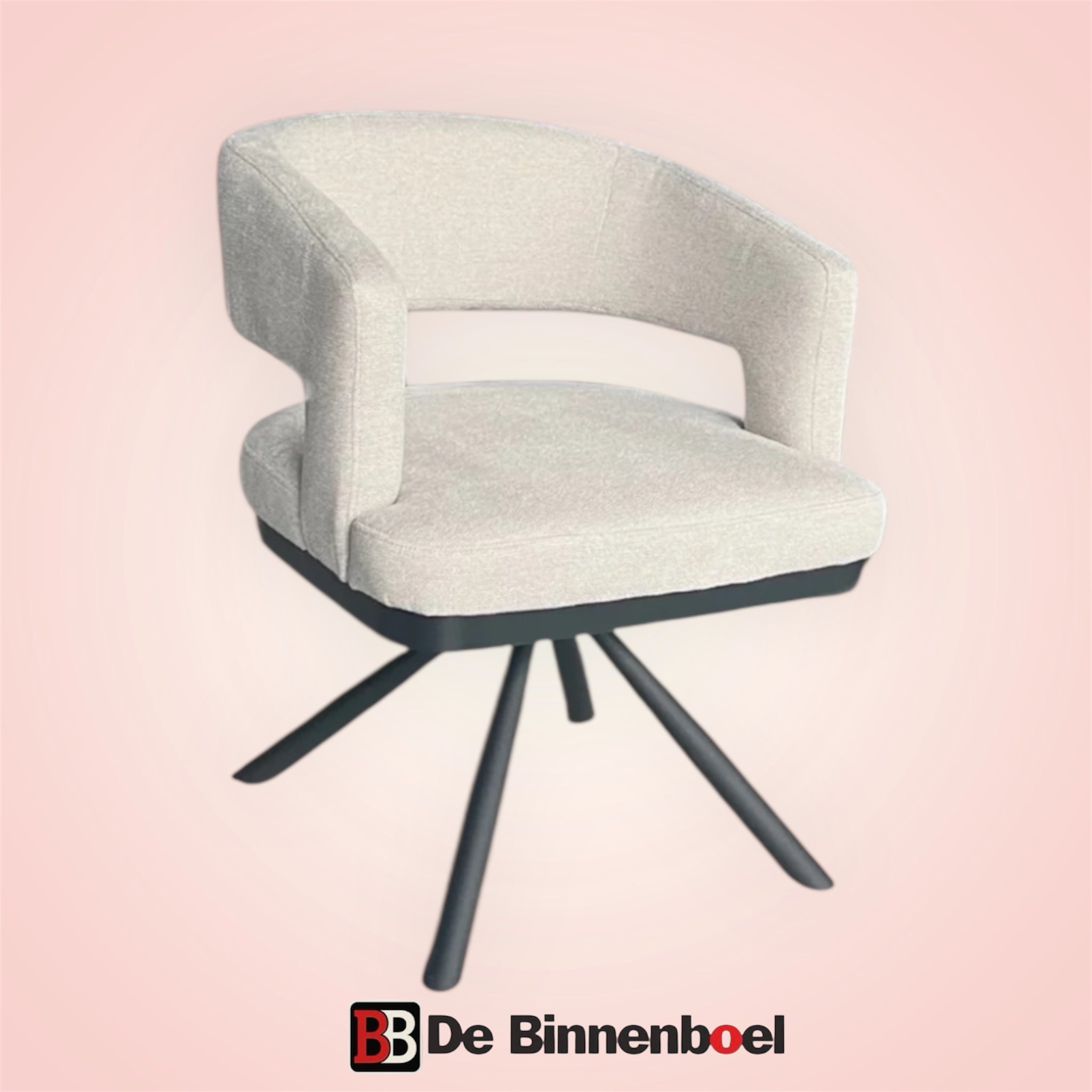 Eetkamerstoel Alenya taupe