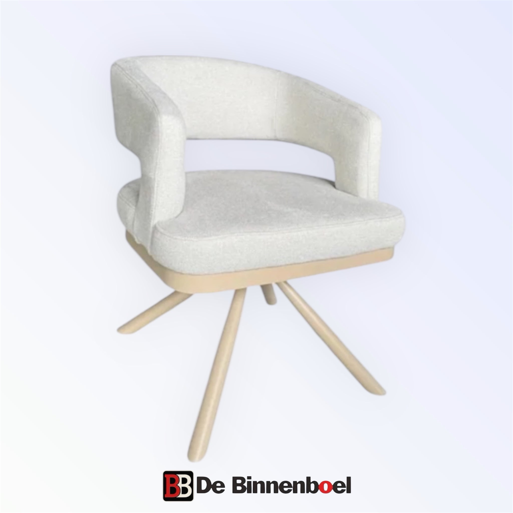 Eetkamerstoel Aleyna taupe