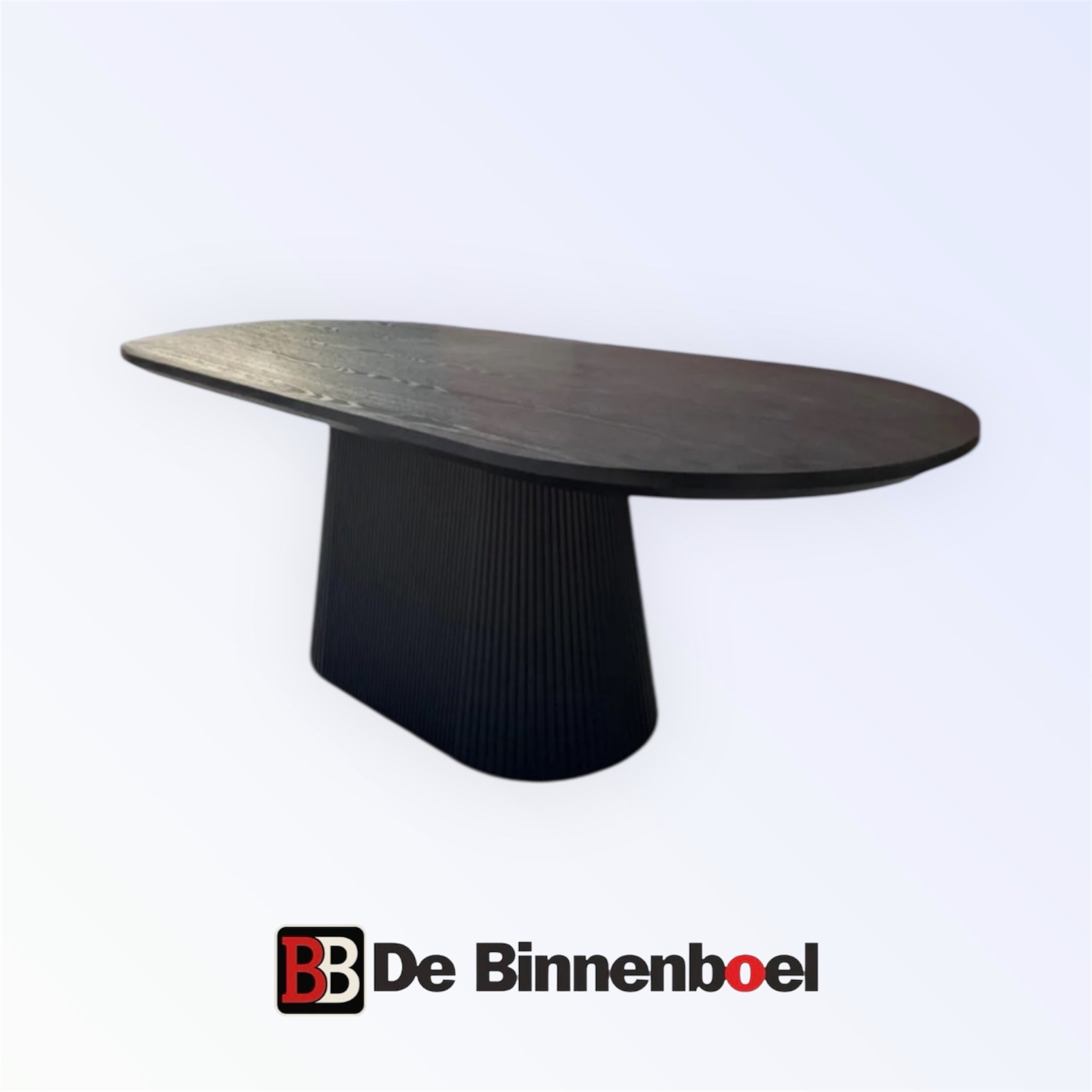 Eetkamertafel Kimberly 200X90 zwart