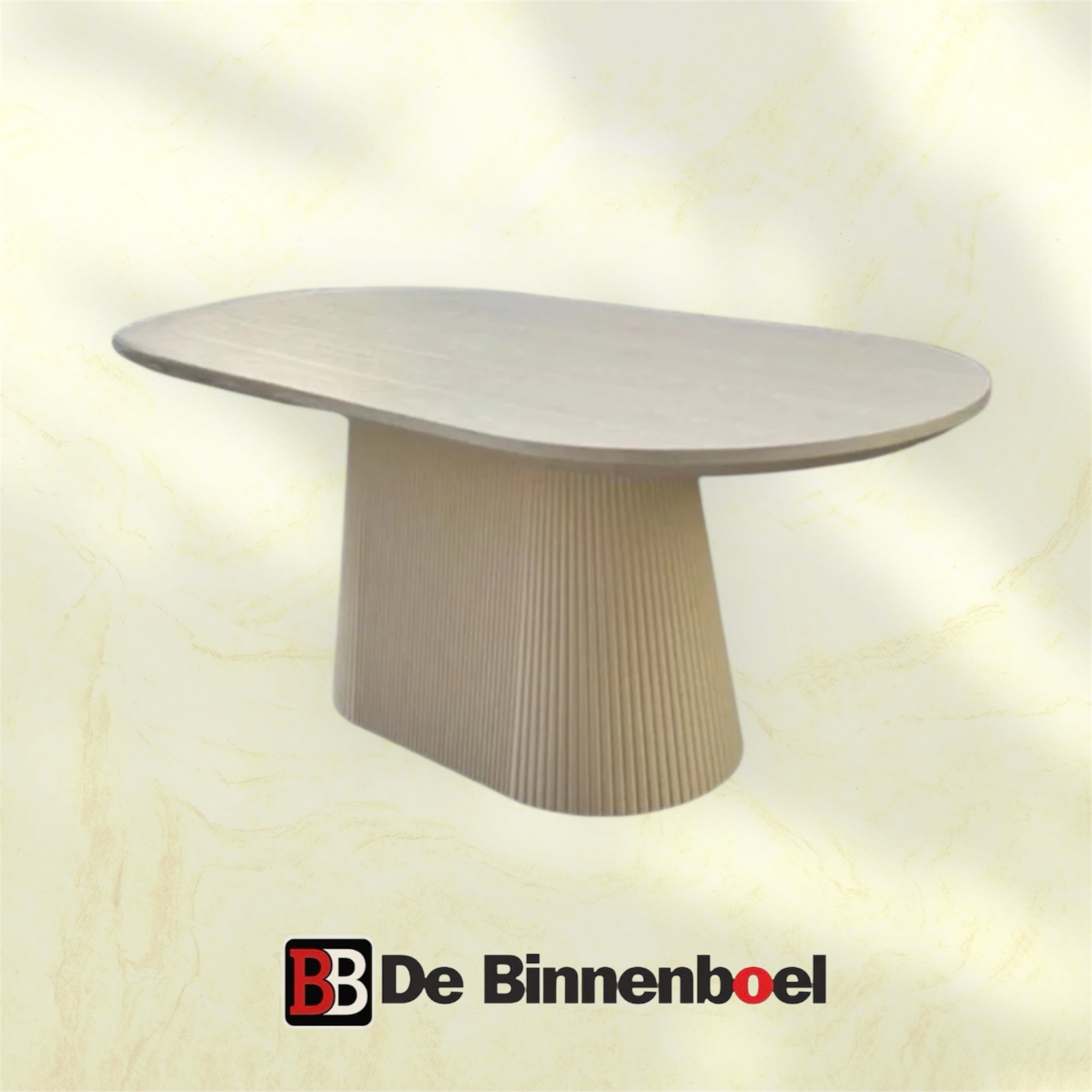 Eetkamertafel Kimberly 200X90 créme
