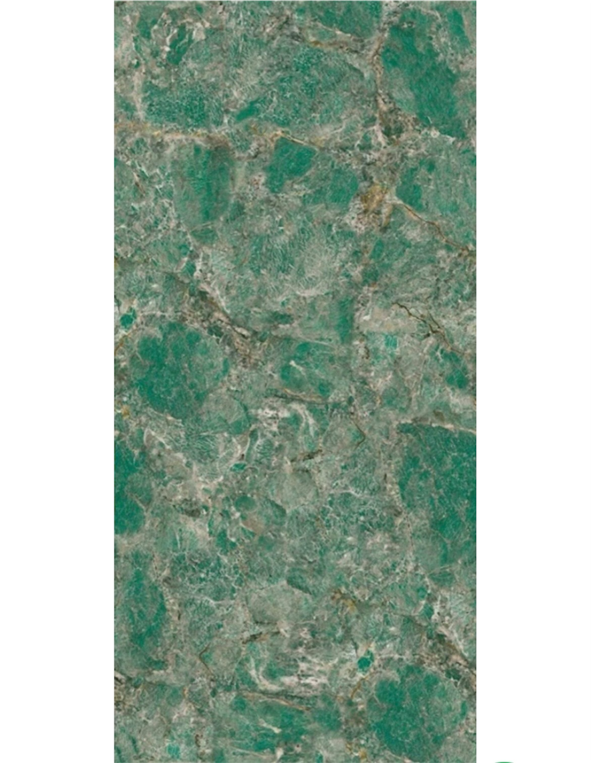 Luxe PVC Wandpaneel Onyx Green – 120x280 cm – Hoogglans Marmerlook