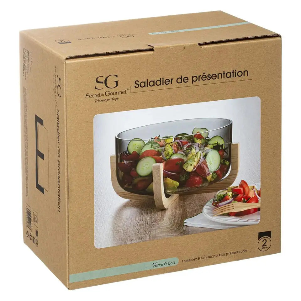 Secret de Gourmet Slakom-voedsel serveer schaal - D24 cm