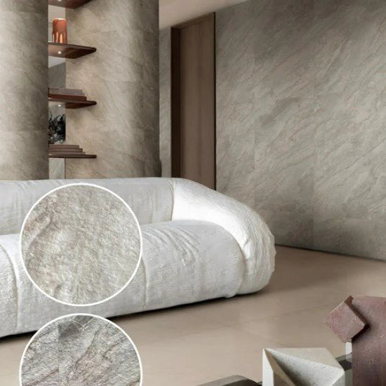 MUOZO - SAHARA SLATE 60x120 Flexibele Wandpanelen - Brandvertragend & Flexibel