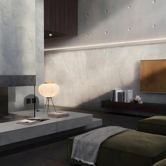 MUOZO - CEMENTE DUNE 60x120 Flexibele Wandpanelen - Brandvertragend & Flexibel