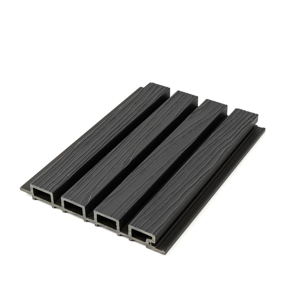 OPPIO BLACK+Zwart - Gevelbekleding – Composiet | 290 x 22 cm | Gevel | Tuin