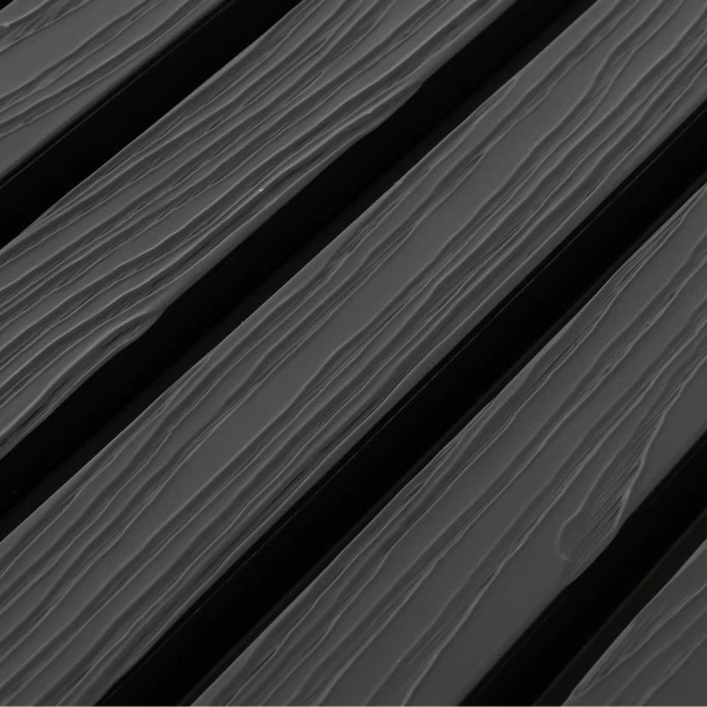 OPPIO BLACK+Zwart - Gevelbekleding – Composiet | 290 x 22 cm | Gevel | Tuin