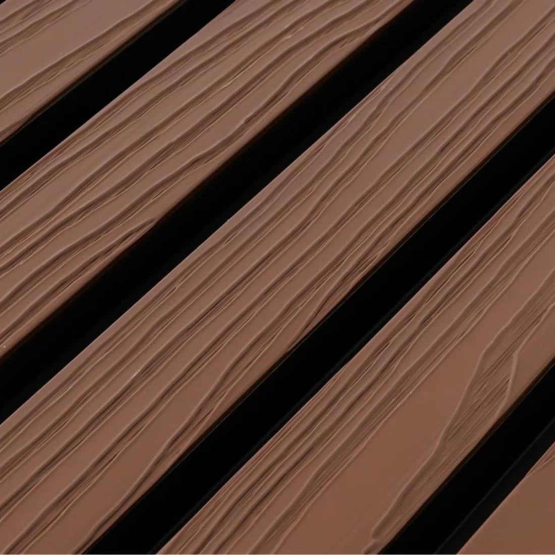 OPPIO MAHONIE+Zwart - Gevelbekleding – Composiet | 290 x 22 cm | Gevel | Tuin