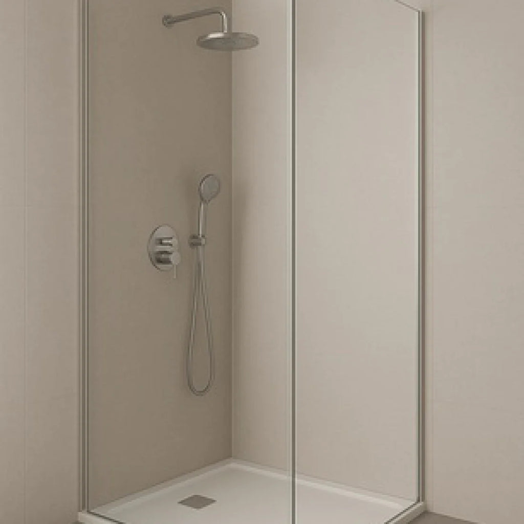 Oppio 120x280x0.5 cm - Metaal Wandpaneel ZILVER CELESTE