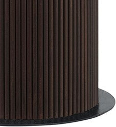 Eettafel 120 rond, Mango Dark Walnut - Congo Table Collection