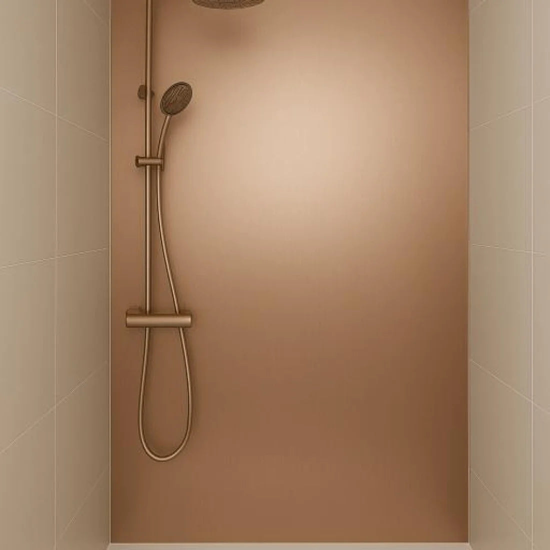 Oppio 120x280x0.5 cm - Metaal Wandpaneel KOPER IMPERIAL