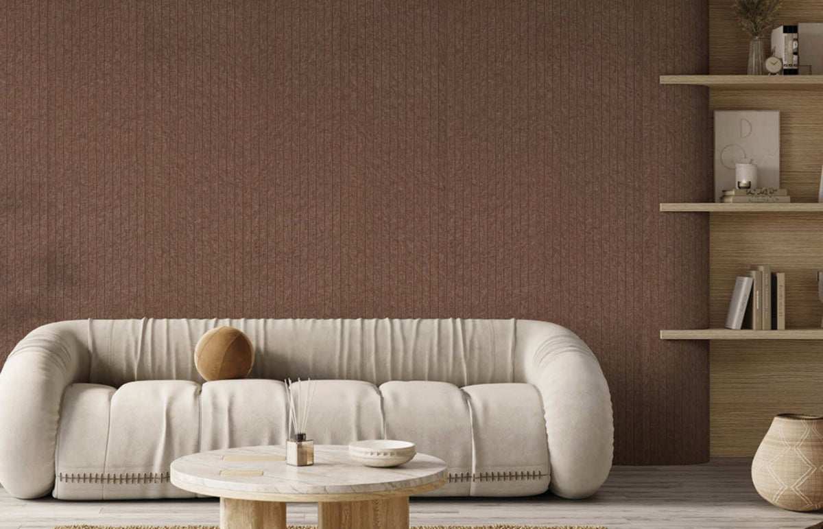 Oppio ELLA Viltpaneel TERRA - JAPANDI - 260x52 cm - Brandvertragend & Geluiddempend