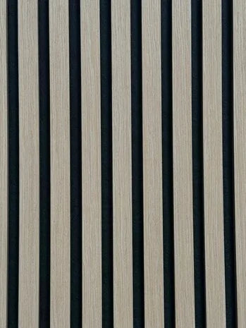 Oppio Lattenwand Silentless EIKEN 260 x 52,6 cm - akoestische wand panelen met Vilt